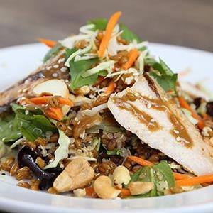 Photo of a Sesame Chicken Salad